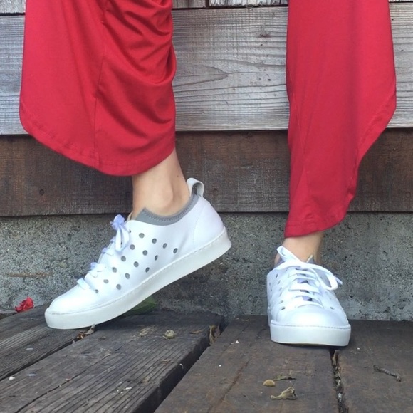 Antibes Perforated Sneakers UK Neoprene | Leather - Picture 3 of 6